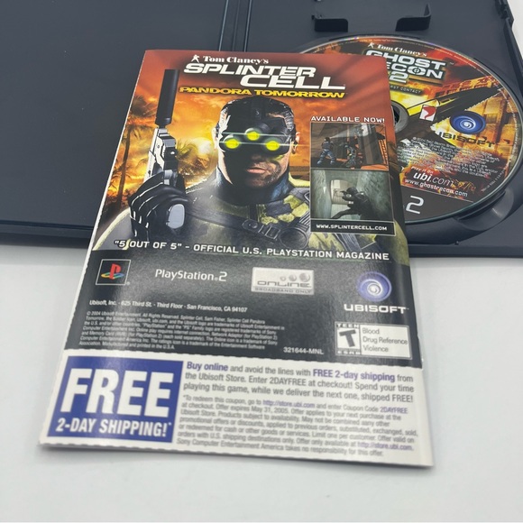 Tom Clancy's Ghost Recon 2 (Sony PlayStation 2, 2004) CIB. Tested. - Picture 5 of 12